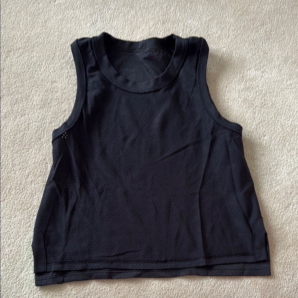 Lululemon Black Train To Be Tank Top